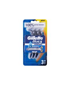 Gillette Blue3 Comfort Razor, Капацитет: 3 pc, Пол: Men