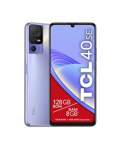 TCL 40 SE 17,1 см (6.75") Двойна SIM карта Android 13 4G UBS тип C 4 GB 128 GB 5010 mAh Пурпурен