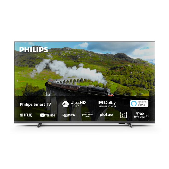 Philips 7600 series 43PUS7608/12 телевизор 109,2 см (43") 4K Ultra HD Smart TV Wi-Fi Антрацит, Сив