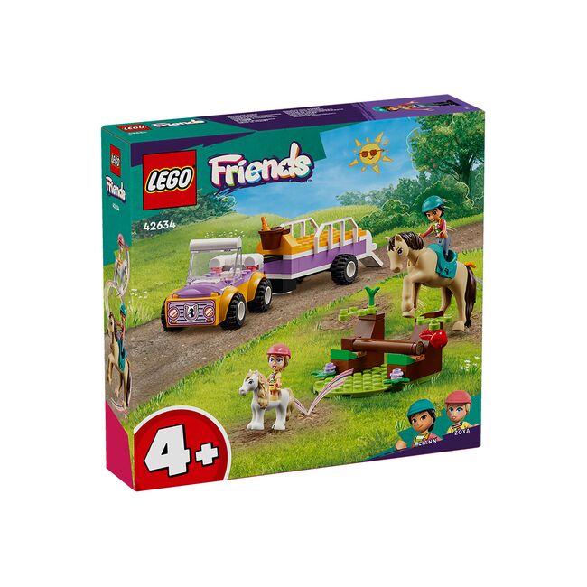 LEGO® Friends 42634 - Ремарке за кон и пони