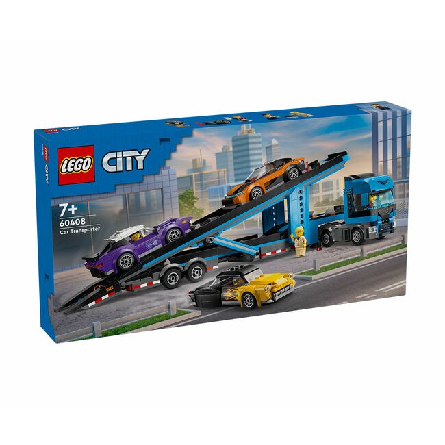 LEGO® City 60408 - Автовоз със спортни коли