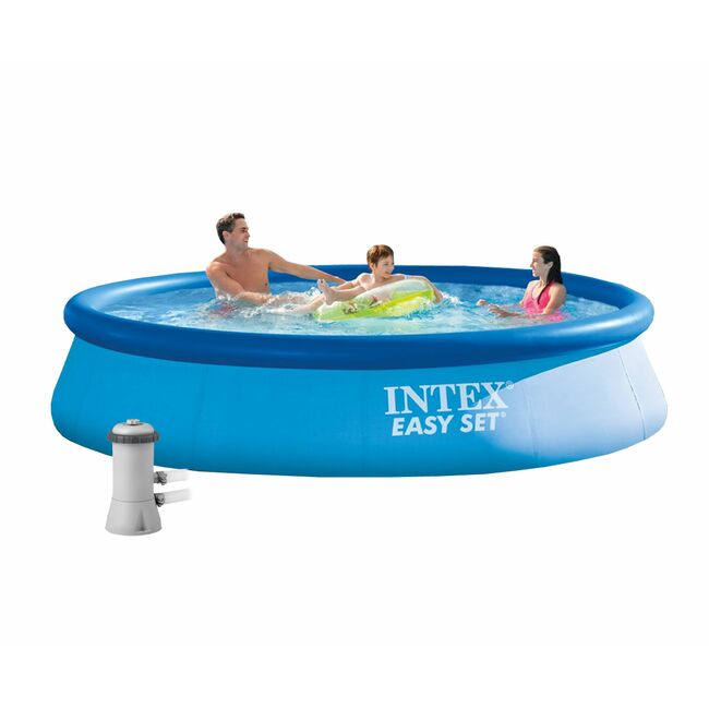 Надуваем басейн INTEX Easy Set, 366 х 76 см. с филтърна помпа