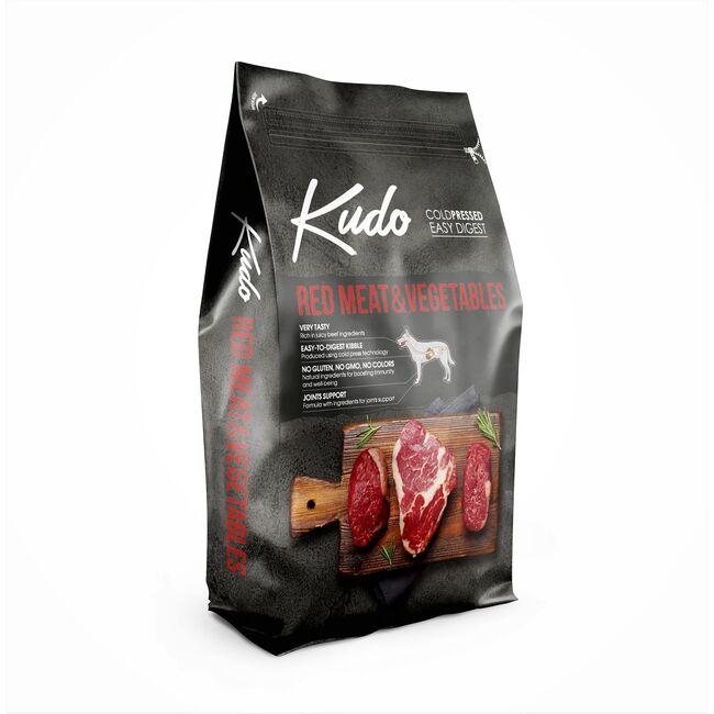 Kudo Low Grain Red Meat Mini Adult, за мини породи над 1 год ,3кг