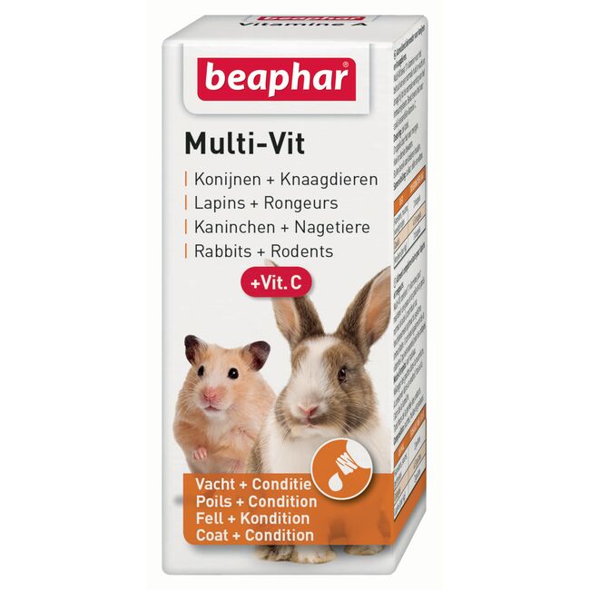 Beaphar Multi Vit - мултивитамини за зайци и други дребни животни