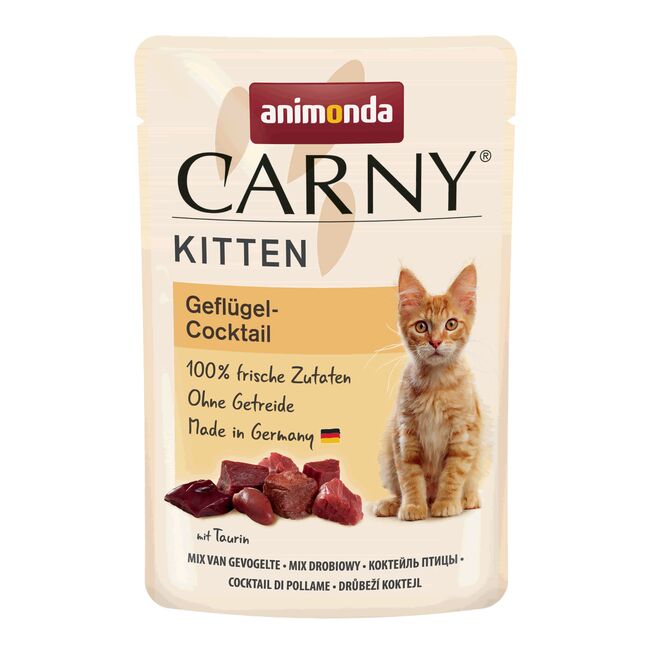 Carny Pouch Kitten птиче коктейл 85 г