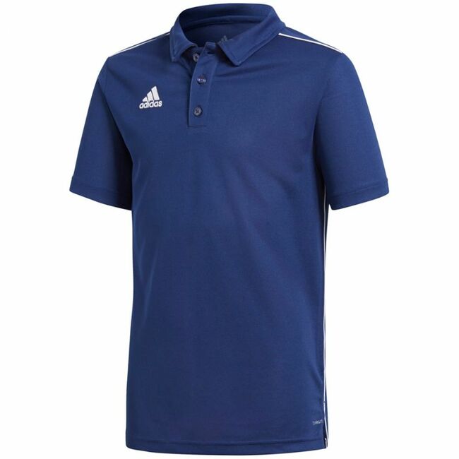 T-Shirt adidas CORE 18 POLO JR CV3680, Пол: Kids, Размер: 128CM