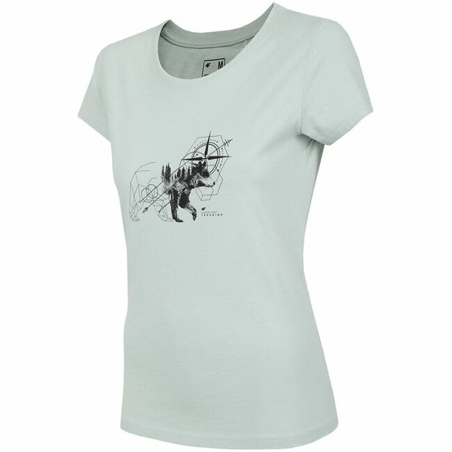 T-shirt 4F W H4L22-TSD067 47S, Пол: Women, Размер: XS