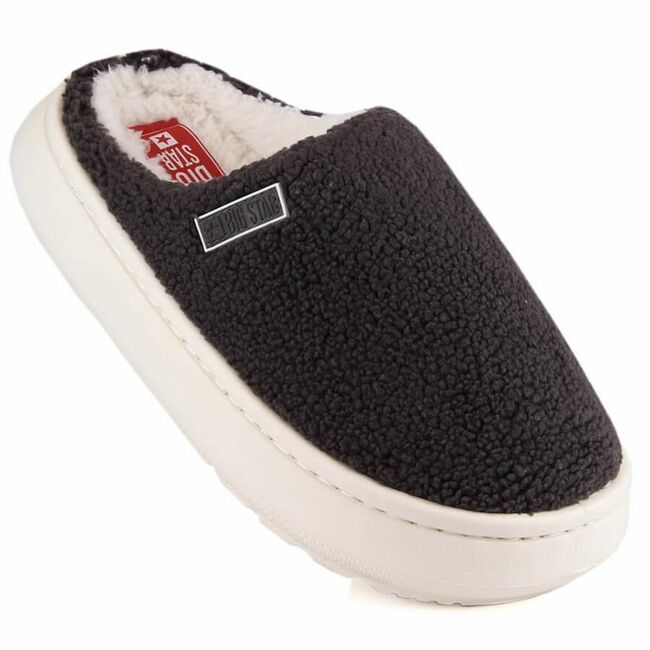 Home slippers Big Star W INT1911B gray