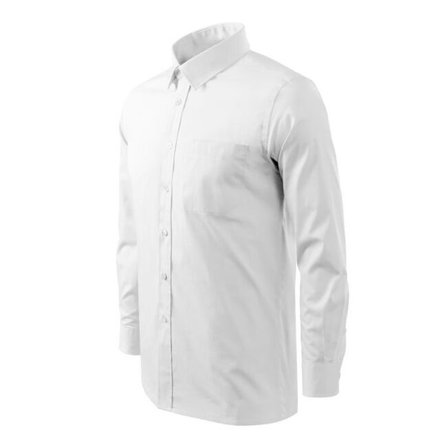 Malfini Style LS M MLI-20900 white shirt, Пол: Men, Размер: xl