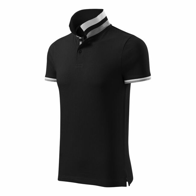 Malfini Collar Up M MLI-25601 black polo shirt, Пол: Men, Размер: 3XL