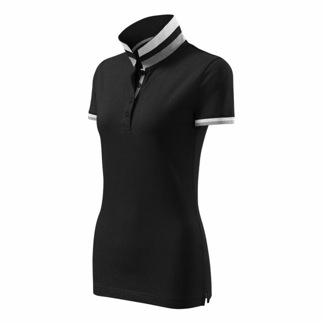 Malfini Collar Up polo shirt W MLI-25701 black, Пол: Women, Размер: m