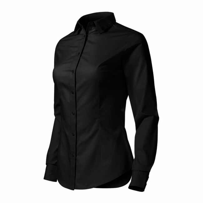 Malfini Style LS W MLI-22901 black shirt, Пол: Women, Размер: xl