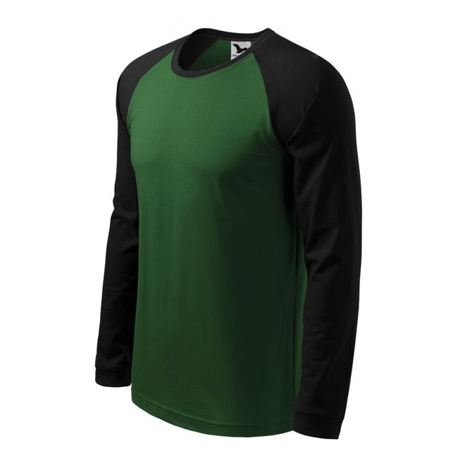 T-shirt Malfini Street LS M MLI-13006 bottle green, Пол: Men, Размер: l