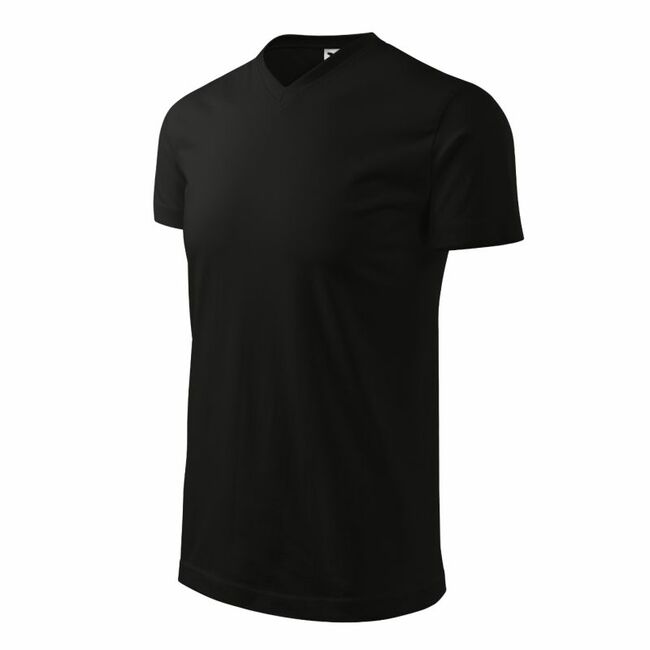 Mafini Heavy V-neck T-shirt MLI-11101 black, Пол: Men, Размер: 4XL