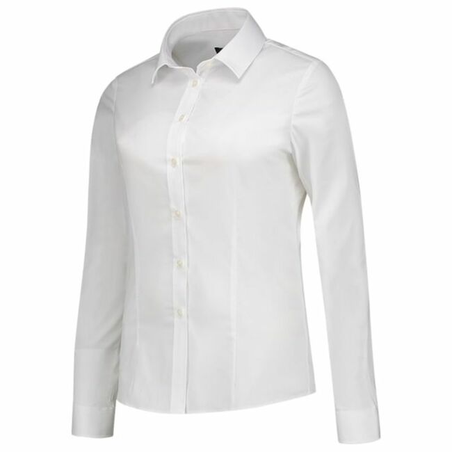 Malfini Fitted Stretch Blouse W MLI-T24T0 white, Пол: Women, Размер: 34