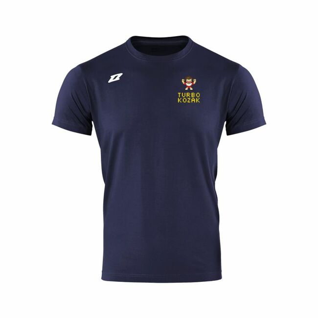 T-shirt Zina Turbokozak Classic Jr 02299-212 Navy blue, Пол: Kids, Размер: XXS