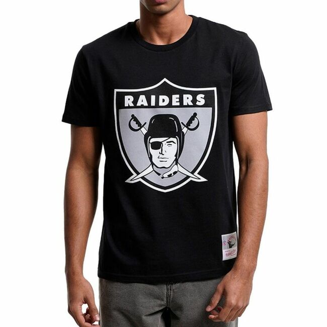 Mitchell & Ness NFL Team Logo Tee Oakland Raiders M BMTRINTL1053-ORABLCKT, Пол: Men, Размер: s