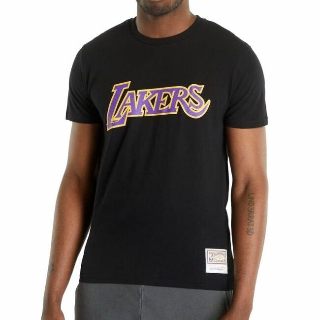 Mitchell & Ness NBA Team Logo Tee Los Angeles Lakers BMTRINTL1051-LALBLCK, Пол: Men, Размер: s