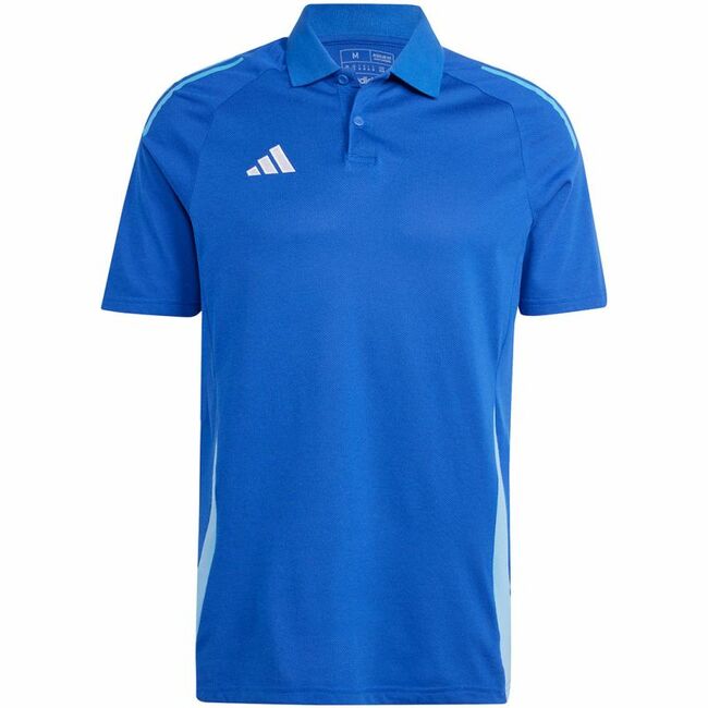 Adidas Tiro 24 Competition Polo men's T-shirt, blue IR7566, Пол: Men, Размер: s