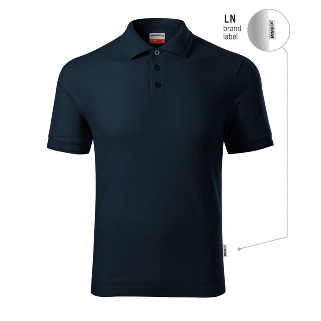 Malfini Reserve M MLI-R22LN polo shirt, navy blue, Пол: Men, Размер: l