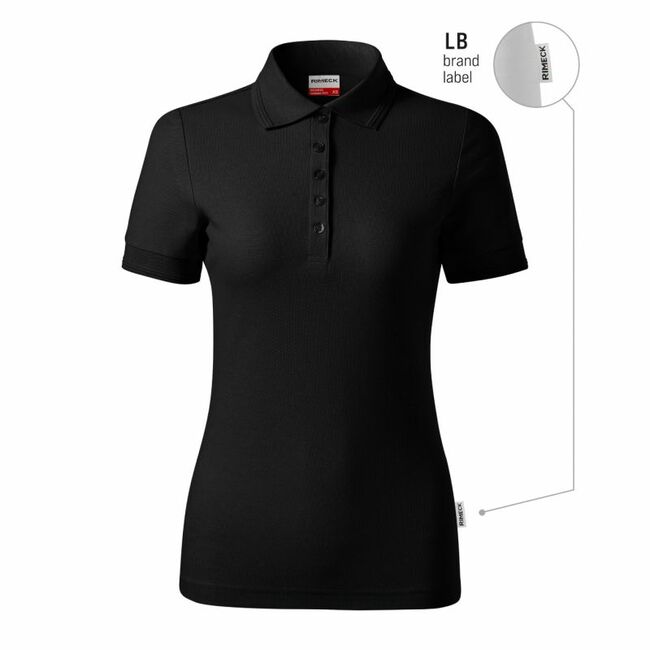 Malfini Reserve W polo shirt MLI-R23LB black, Пол: Women, Размер: m