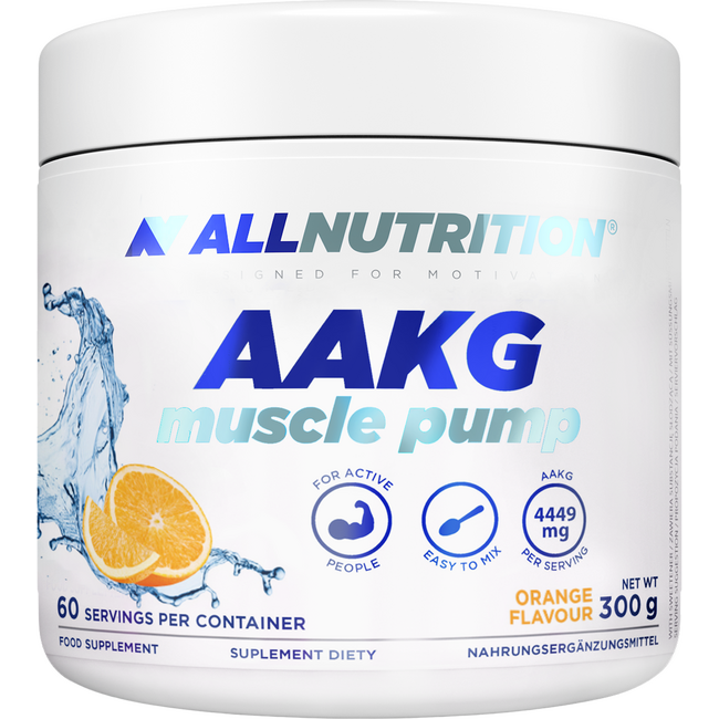 AAKG Muscle Pump Powder, Вкус: Портокал