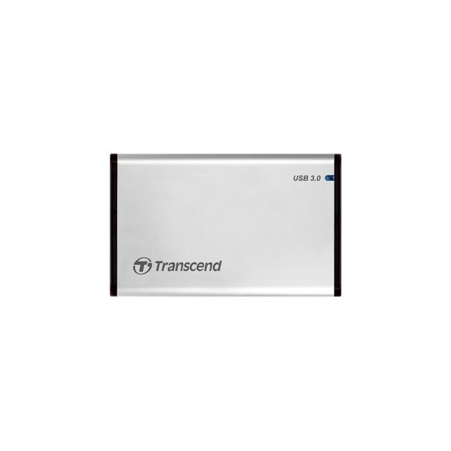 Кутия за твърд диск, Transcend 0GB StoreJet 2.5" (SATA), USB 3.1, Aluminum housing