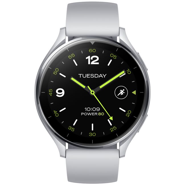 Xiaomi Watch 2 3,63 см (1.43") AMOLED 46 мм Цифров 466 x 466 пиксела Тъчскрийн Сребърен Wi-Fi GPS (сателитен) 