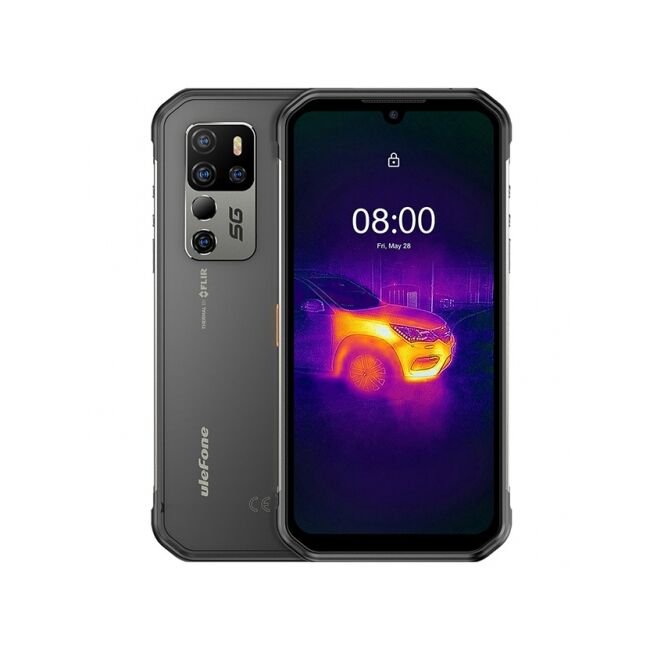 Ulefone Armor 11T 5G 15,5 см (6.1") Двойна SIM карта Android 11 UBS тип C 8 GB 256 GB 5200 mAh Черен