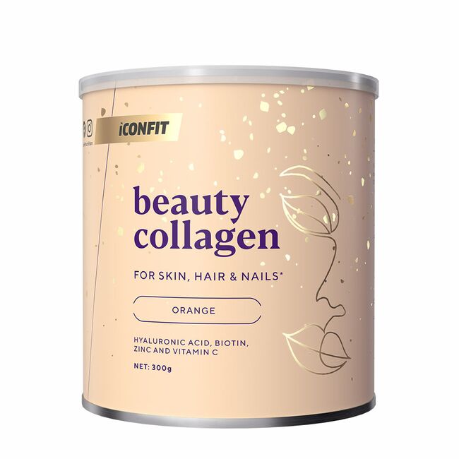 Колаген Beauty Collagen ICONFIT, 300g, Портокал, Вкус: Портокал