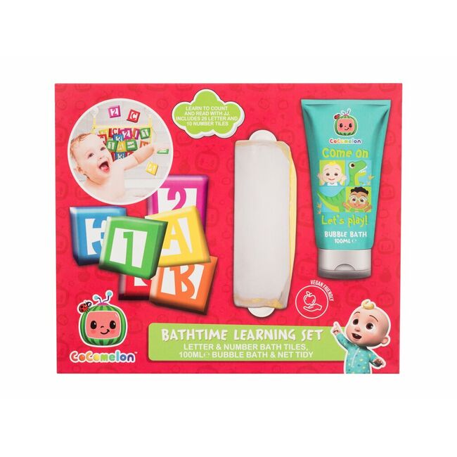 Cocomelon Bathtime Learning Set Bath Foam