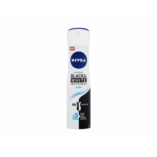 Nivea Black & White Invisible Pure Antiperspirant(50мл)