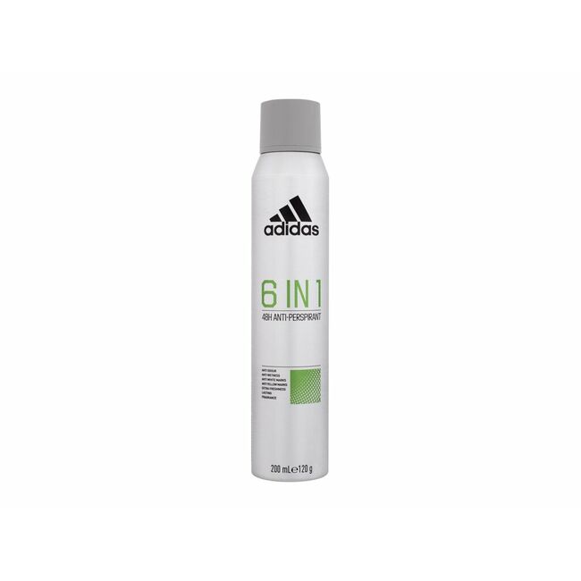 Adidas 6 In 1 48H Anti-Perspirant Antiperspirant(50мл), Капацитет: 200 ml, Пол: Men