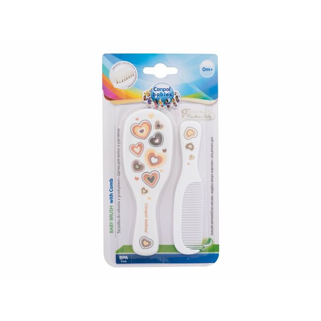 Canpol babies Newborn Baby Baby Brush With Comb Hair Brush