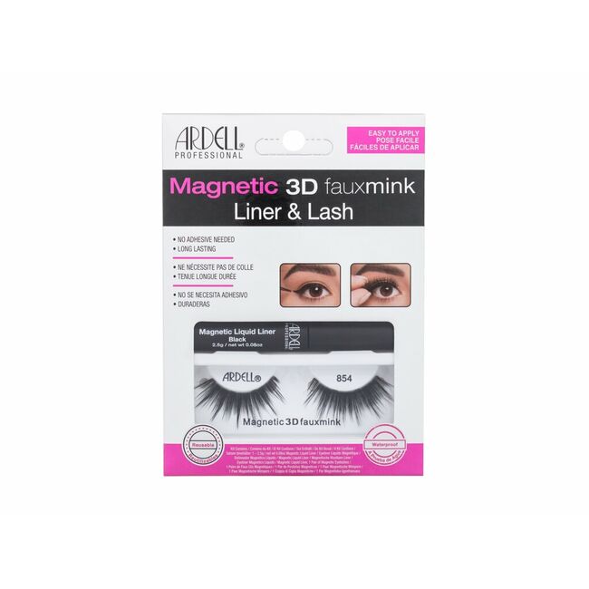 Ardell Magnetic 3D Faux Mink 854 False Eyelashes