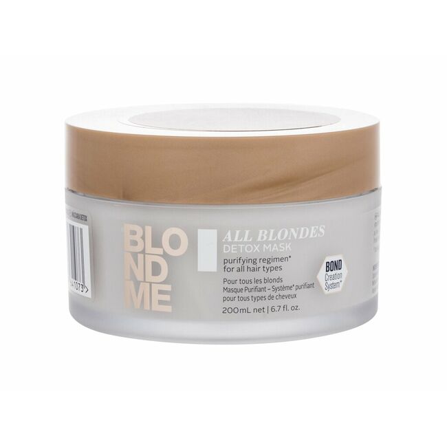 Schwarzkopf Professional Blond Me All Blondes Detox Mask Hair Mask, Капацитет: 200 ml, Пол: Women