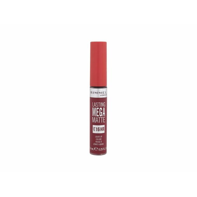 Rimmel London Lasting Mega Matte Liquid Lip Colour Lipstick, Капацитет: 7,4 ml, Пол: Women, Shade: Ruby Passion