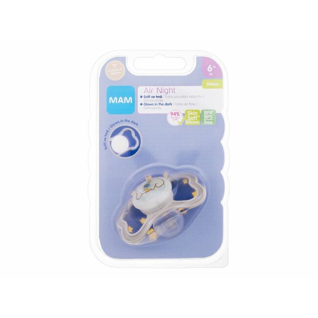 MAM Air Night Silicone Pacifier Soother