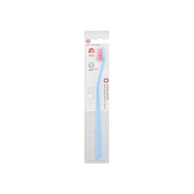 Swissdent Profi Gentle Toothbrush, Капацитет: 1 pc, Пол: Unisex, Shade: Light Blue